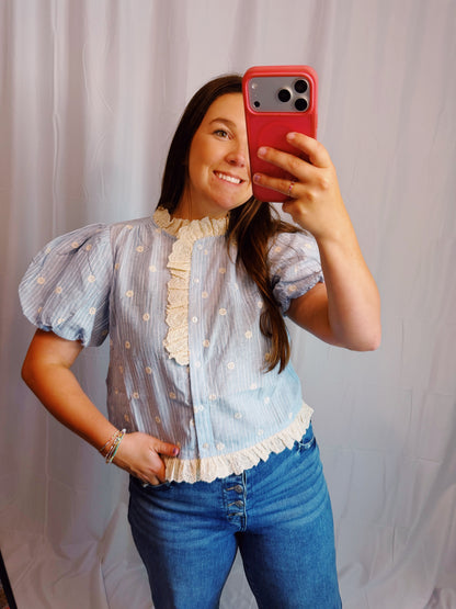 Virginia's Charm Blouse