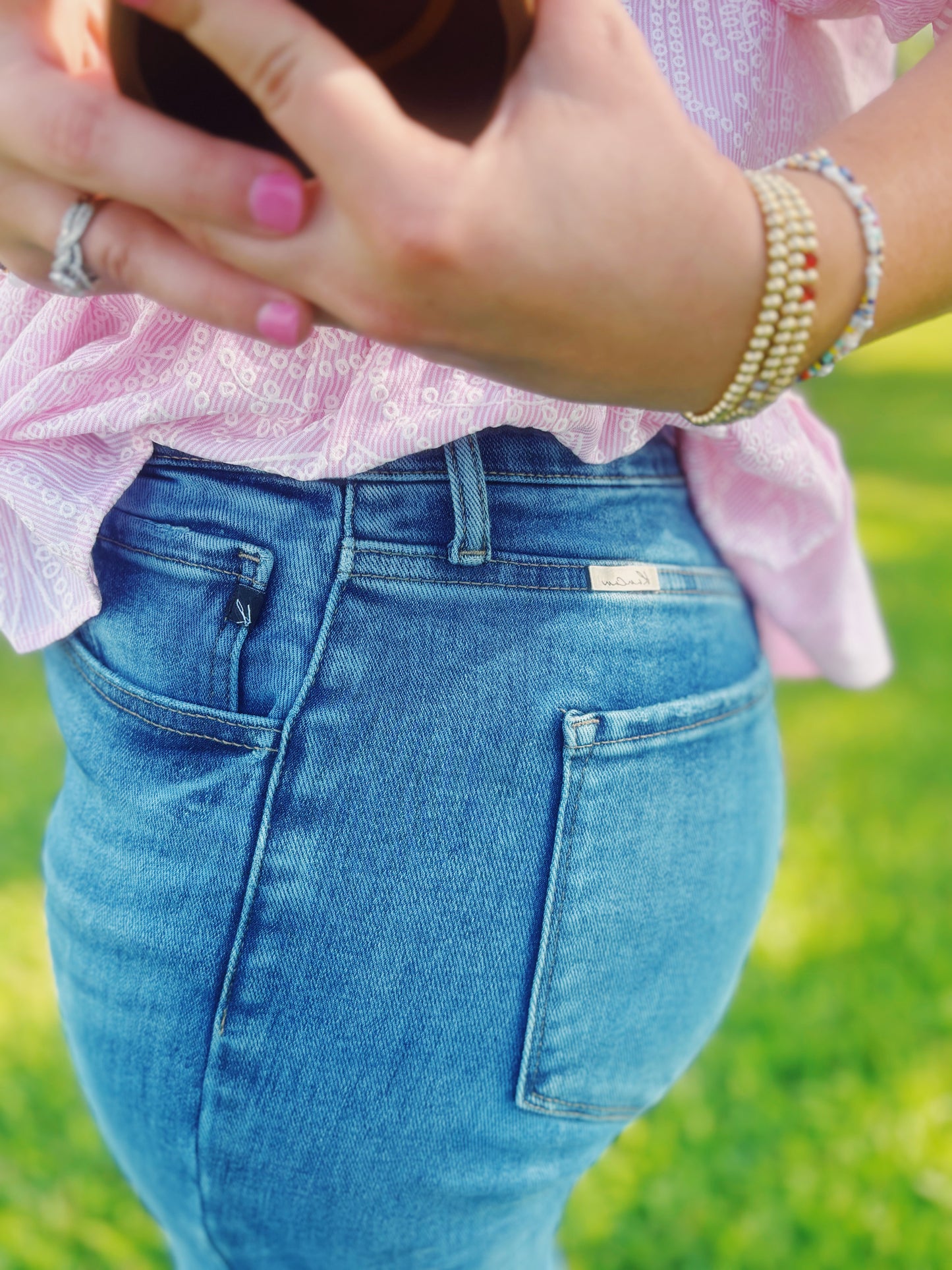 High Rise 90's Flare Jeans