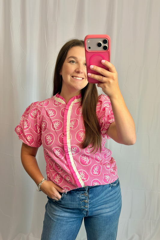 Denise's Bloom Blouse