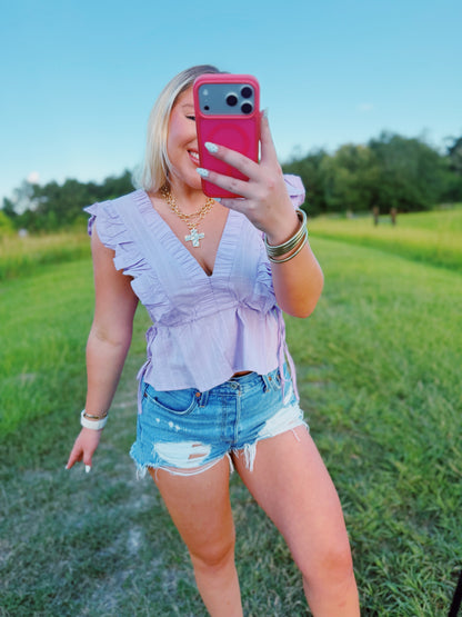 Mae's Ruffle Top