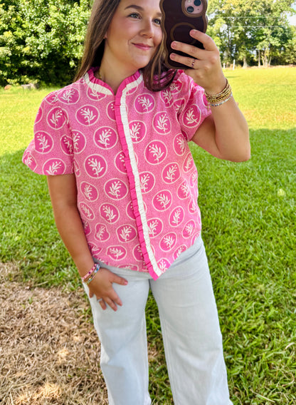 Denise's Bloom Blouse