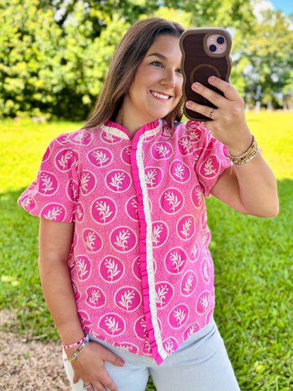 Denise's Bloom Blouse