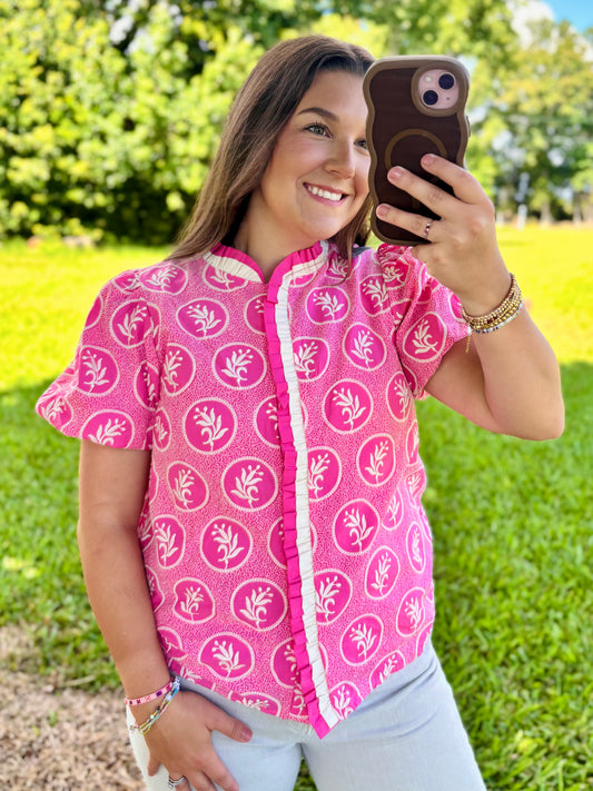 Denise's Bloom Blouse