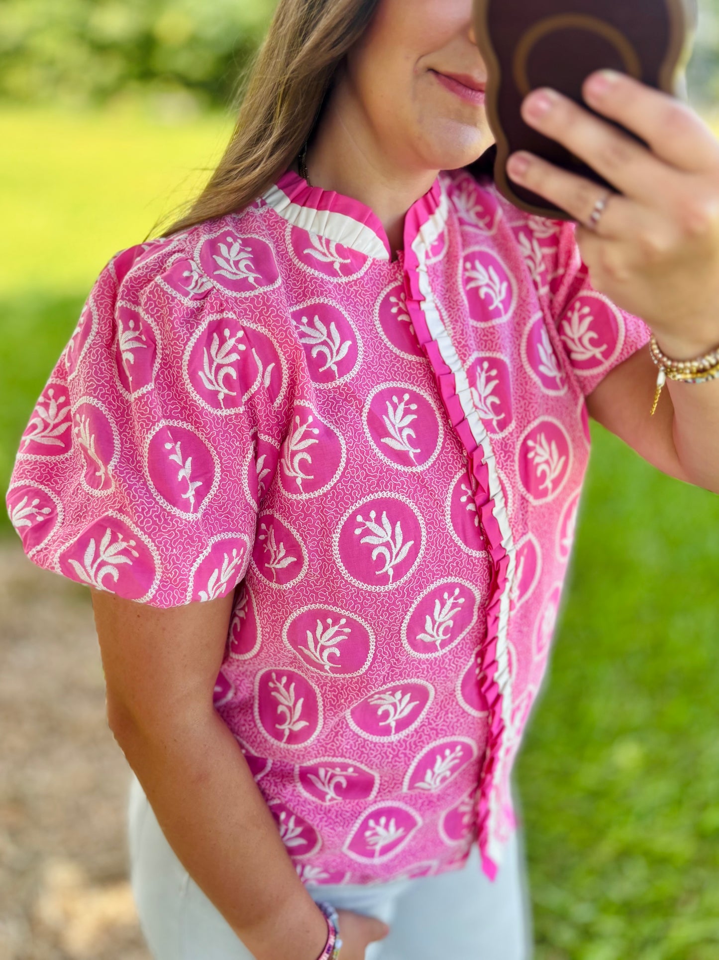 Denise's Bloom Blouse