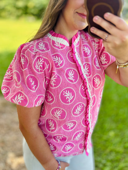 Denise's Bloom Blouse